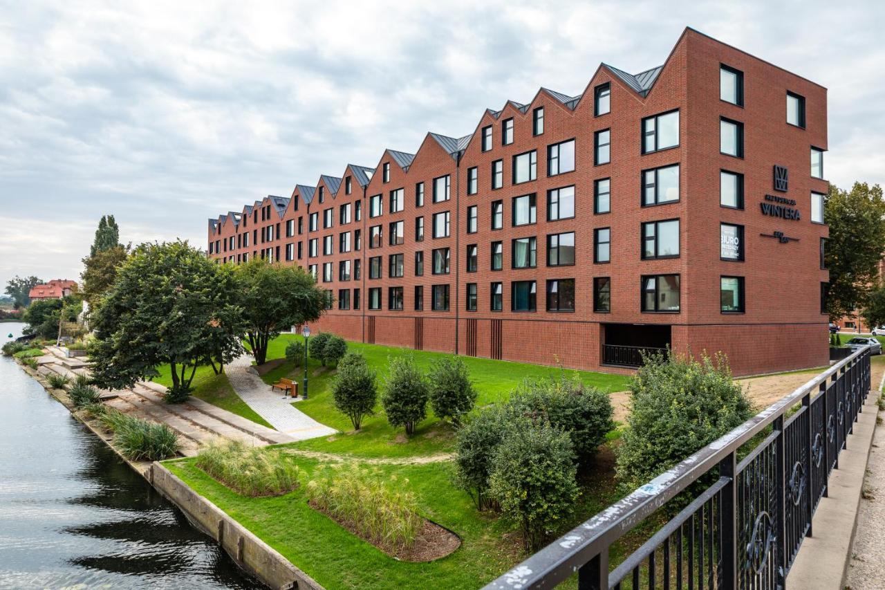 Pobookowane River View Apartments Gdańsk Kültér fotó