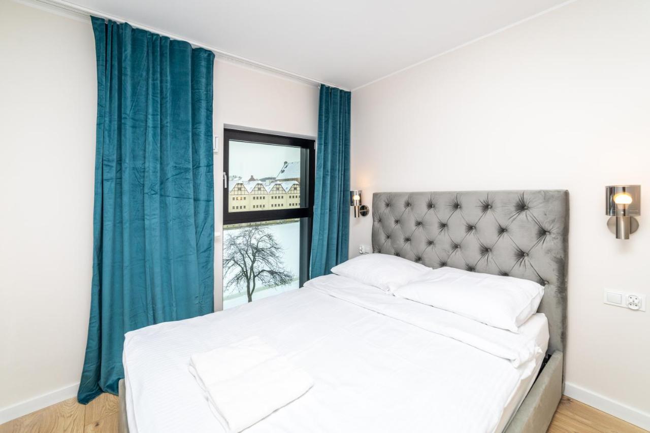 Pobookowane River View Apartments Gdańsk Kültér fotó