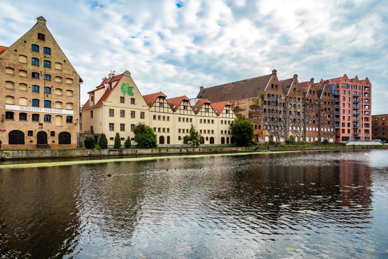 Pobookowane River View Apartments Gdańsk Kültér fotó