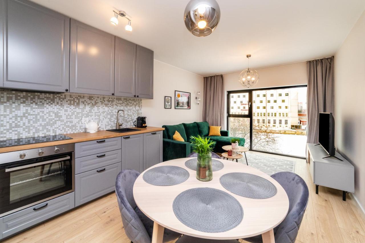 Pobookowane River View Apartments Gdańsk Kültér fotó