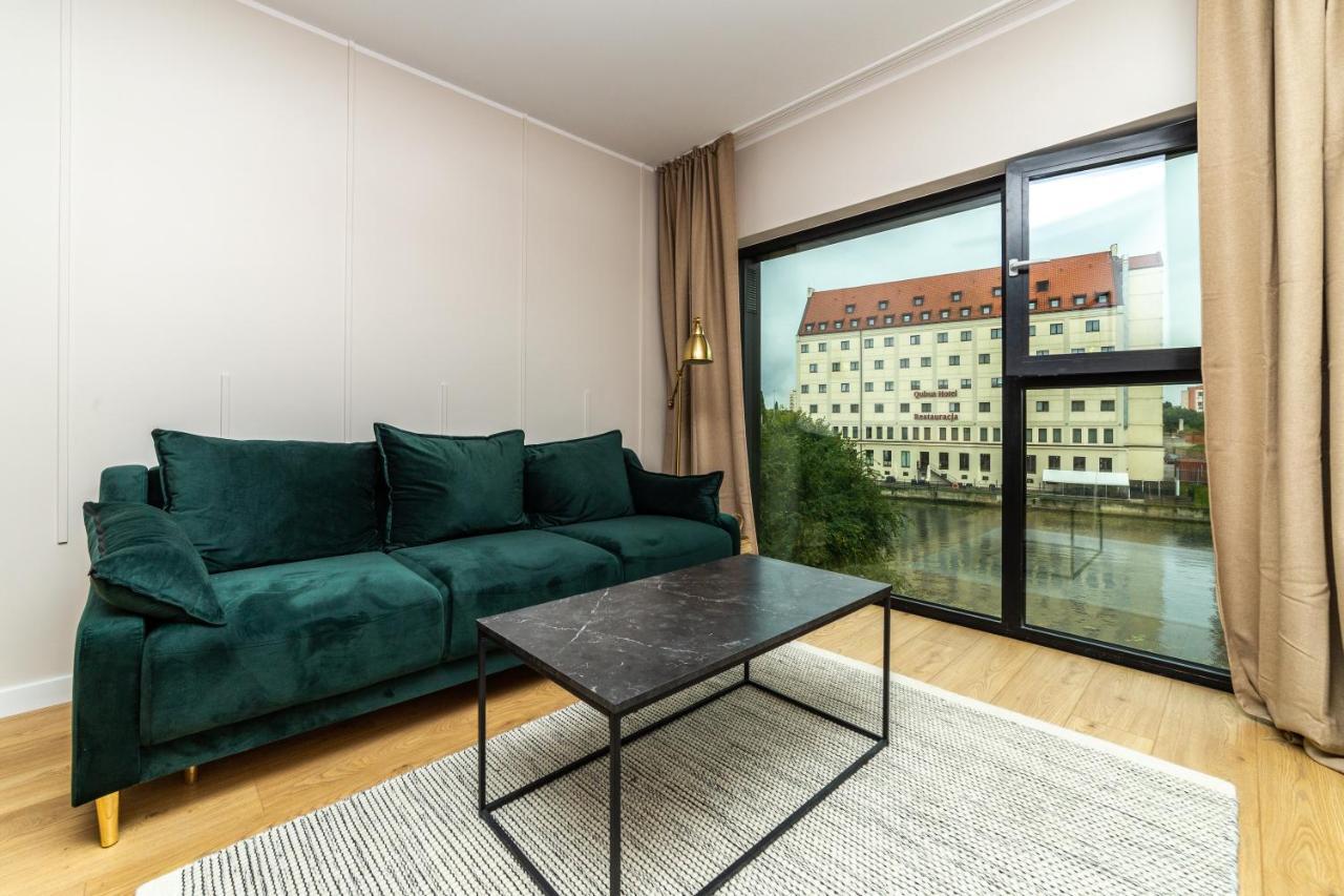 Pobookowane River View Apartments Gdańsk Kültér fotó