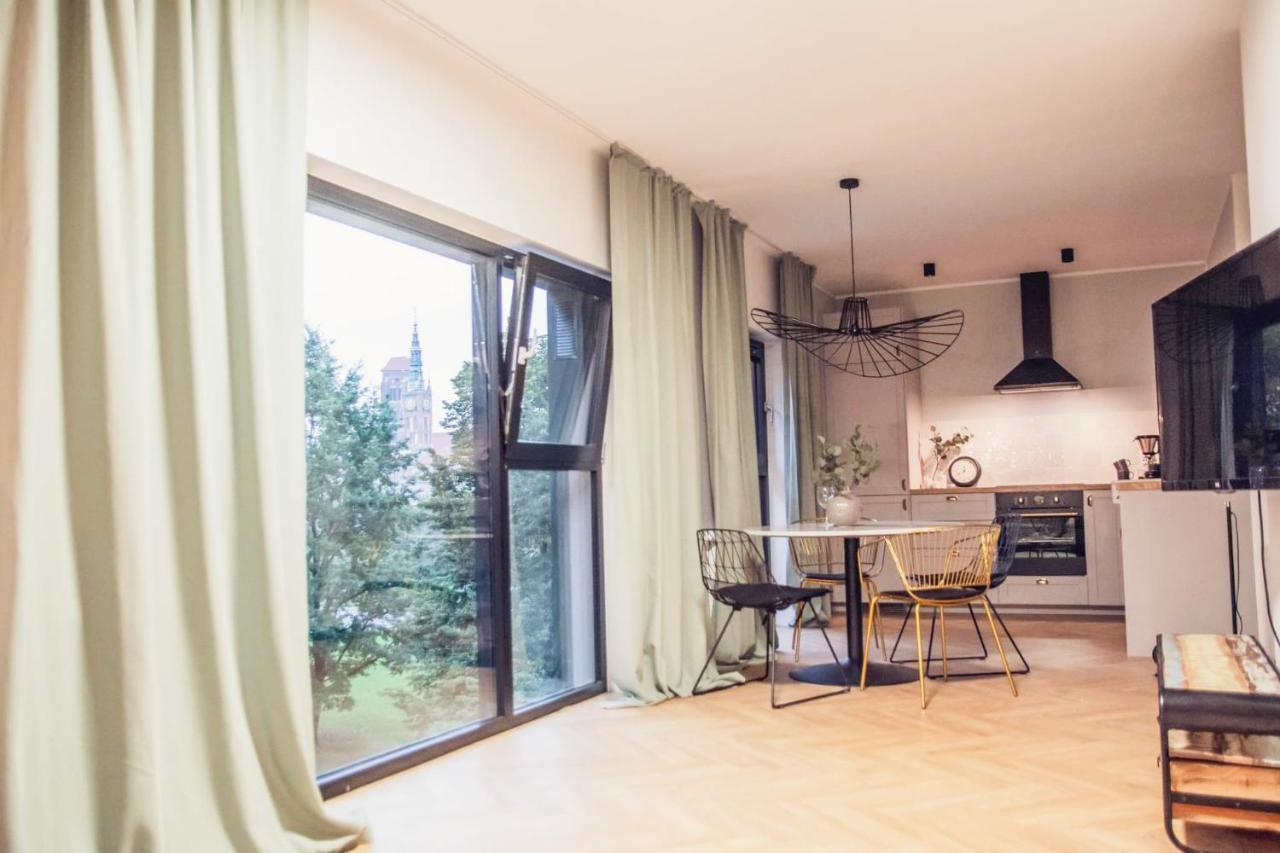 Pobookowane River View Apartments Gdańsk Kültér fotó