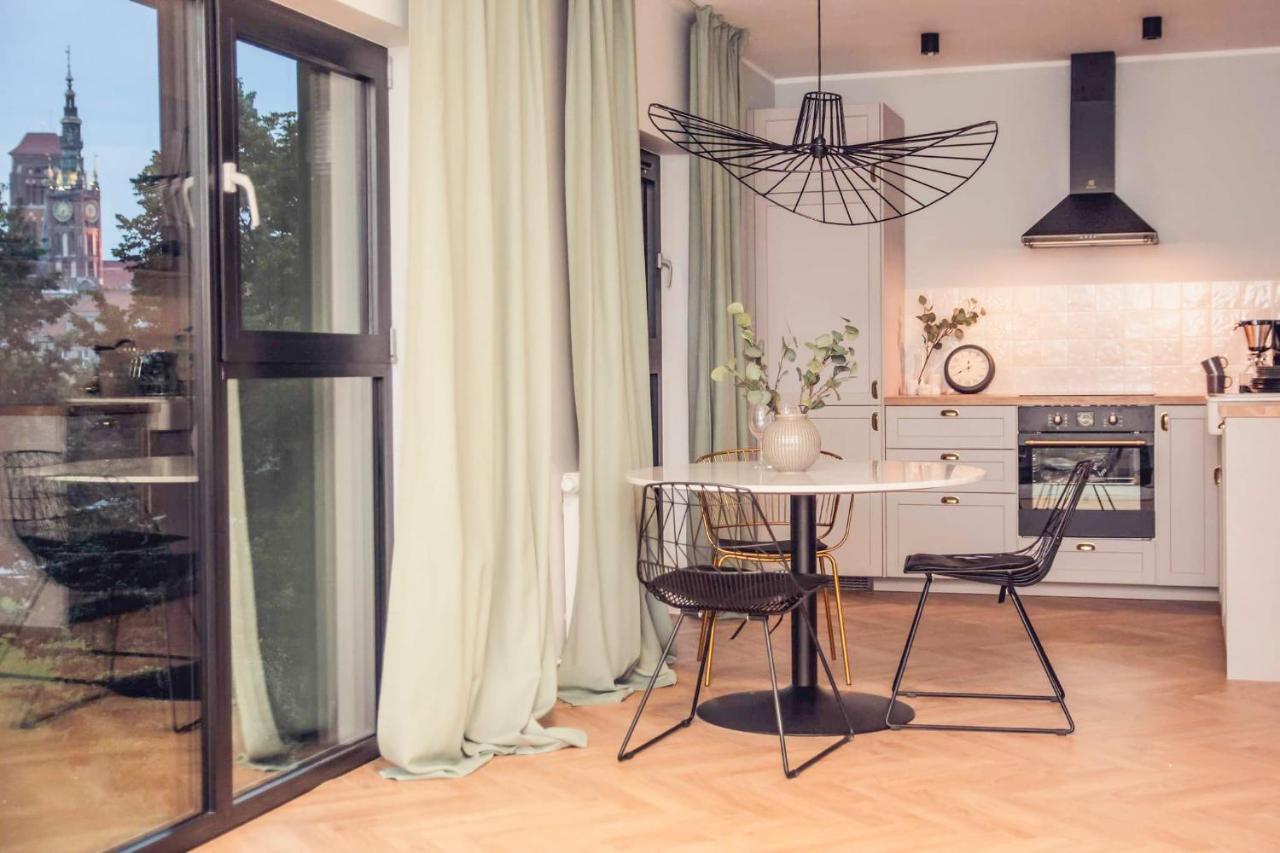 Pobookowane River View Apartments Gdańsk Kültér fotó